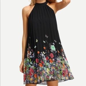 HOST PICK NWOT Adorable Floral Chiffon Mini Dress